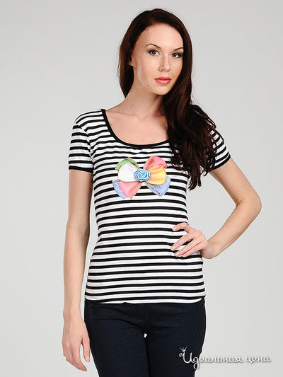 Футболка Турецкий шик, цвет цвет белый / черный