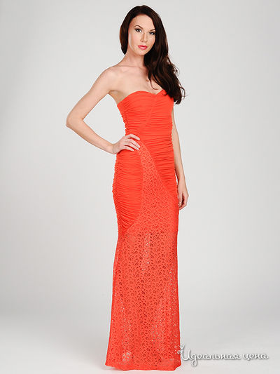 Платье Турецкий шик женское, цвет коралловый