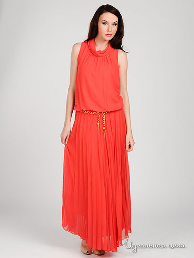 Платье Турецкий шик, цвет цвет коралловый