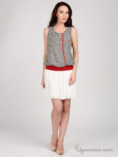 Платье Турецкий шик, цвет цвет черный / белый