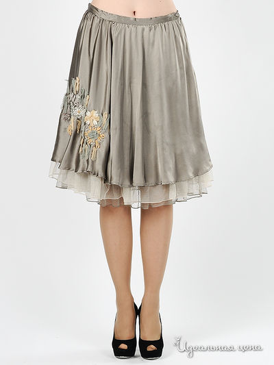 Юбка Aftershock, цвет цвет серый