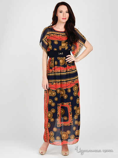 Платье Турецкий шик, цвет цвет синий