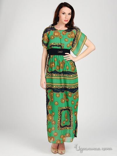 Платье Турецкий шик, цвет цвет зеленый