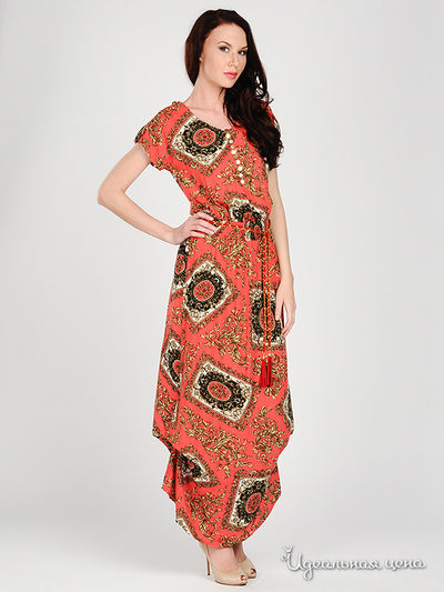 Платье Турецкий шик женское, цвет красный
