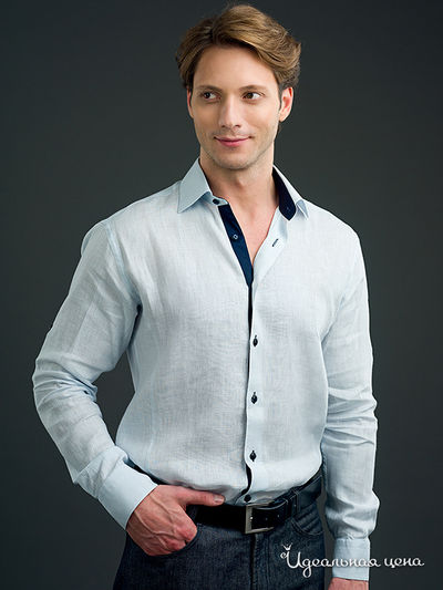 Рубашка Jess France, цвет цвет светло-голубой