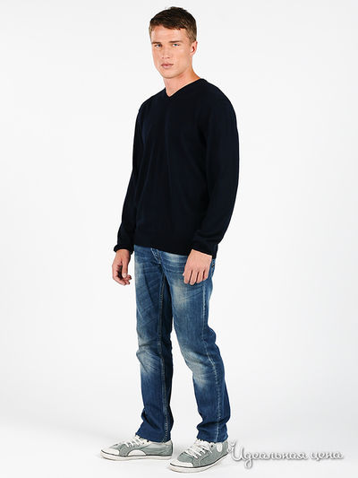 Пуловер Donatto мужской, цвет темно-синий