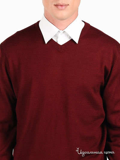 Пуловер Donatto мужской, цвет бордовый