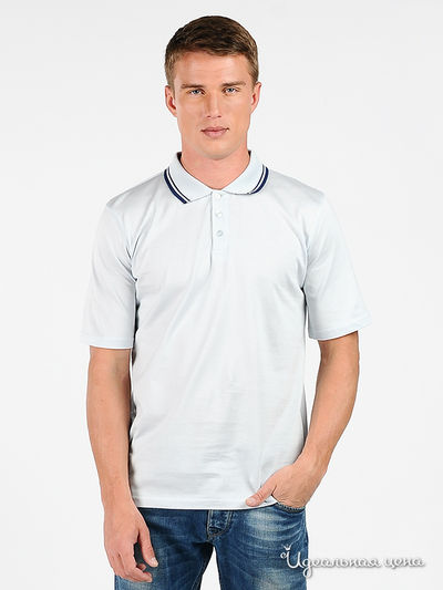 Поло Donatto, цвет цвет тускло-голубой