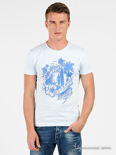 Футболка Donatto, цвет цвет светло-голубой