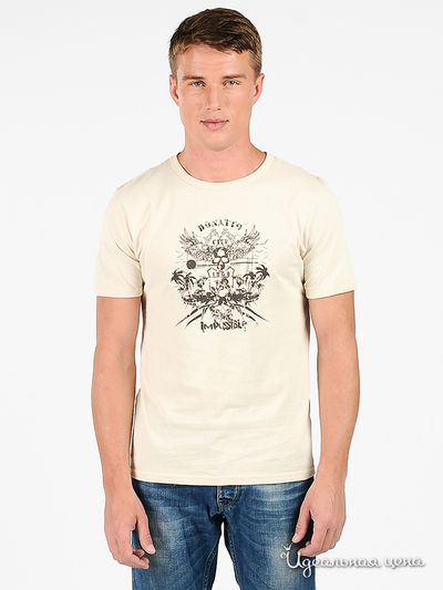 Футболка Donatto, цвет цвет светло-бежевый