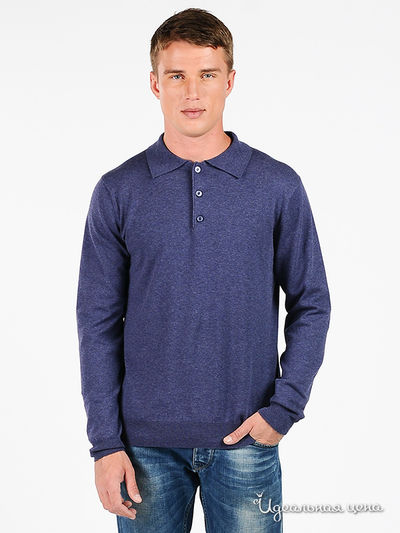 Поло Donatto, цвет цвет сиренево-синий