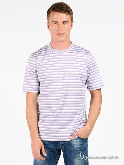 Футболка Donatto, цвет цвет белый / зеленый / сиреневый