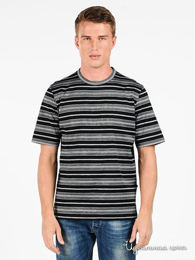 Футболка Donatto, цвет цвет черный / белый