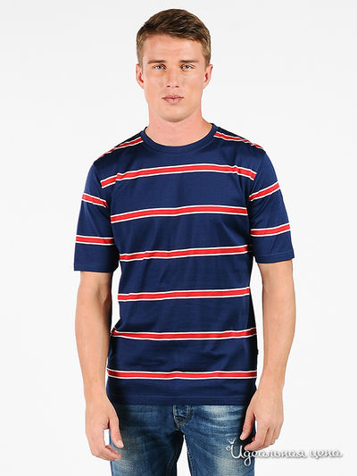 Футболка Donatto, цвет цвет синий / белый / красный