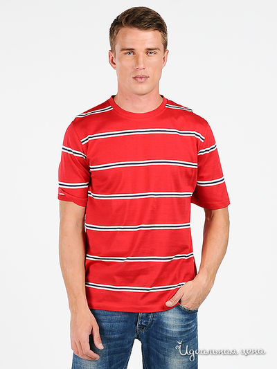 Футболка Donatto, цвет цвет красный / синий / белый