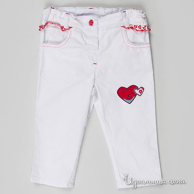 Джинсы Bimbus, цвет цвет белый / красный