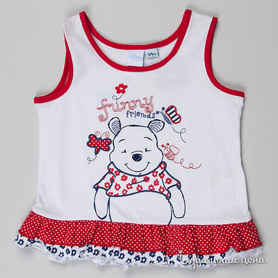 Топ Bimbus, цвет цвет белый / красный