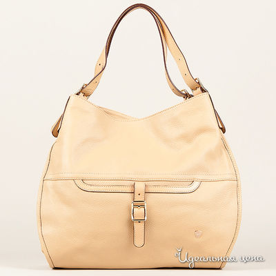 Сумка Leo Ventoni, цвет цвет бежевый