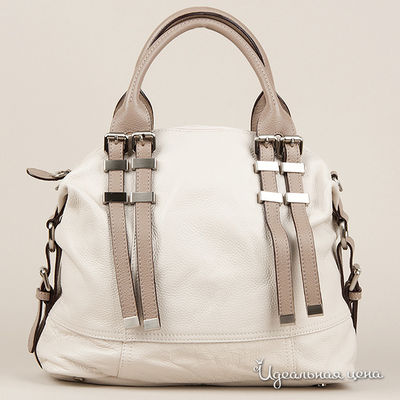 Сумка Leo Ventoni, цвет цвет молочный / серый