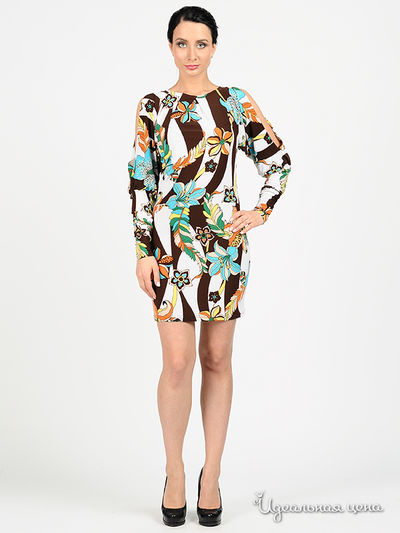 Платье Adzhedo, цвет цвет мультиколор