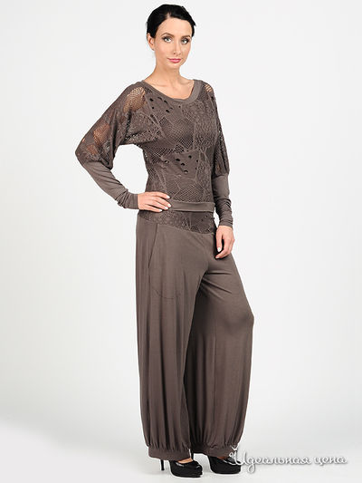 Костюм Adzhedo, цвет цвет серо-коричневый