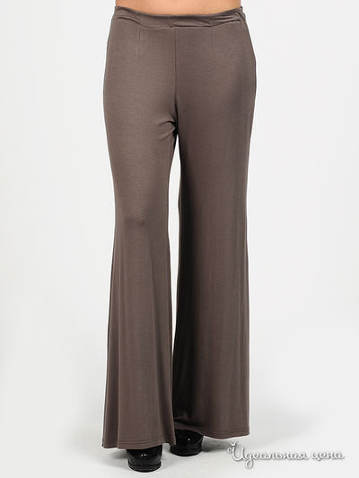 Брюки Adzhedo, цвет цвет серо-коричневый