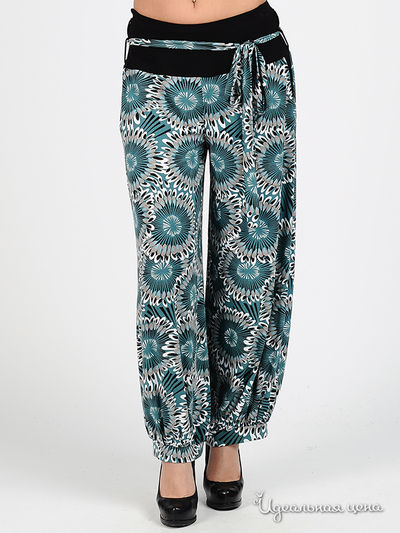 Брюки Adzhedo, цвет цвет изумрудный