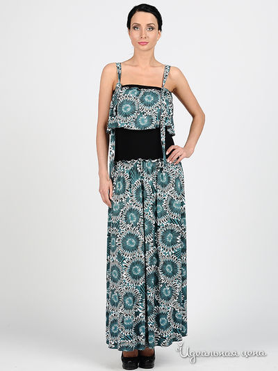 Платье Adzhedo, цвет цвет изумрудный / черный