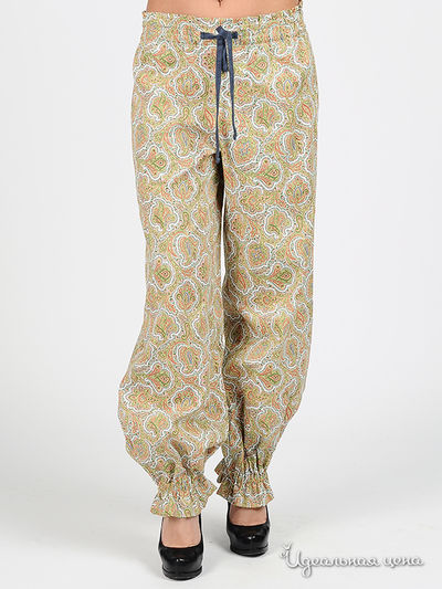 Брюки Adzhedo, цвет цвет мультиколор