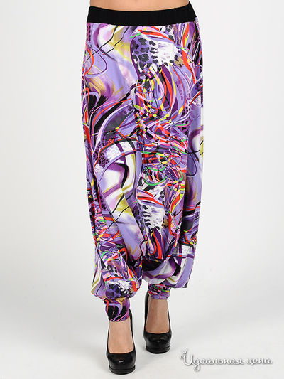 Брюки Adzhedo, цвет цвет сиреневый