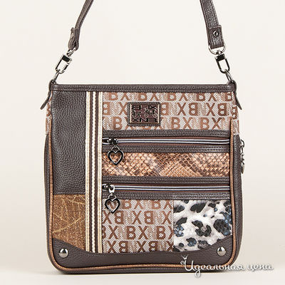 Сумка Glorius, цвет цвет темно-коричневый / серый