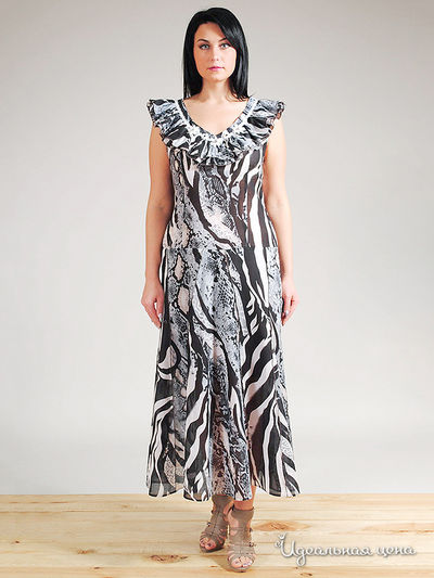 Платье Lenta, цвет цвет черный / белый