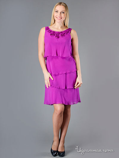 Платье Kate Cooper&Rouge, цвет цвет фиолетовый