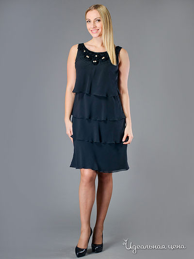Платье Kate Cooper&Rouge, цвет цвет черный