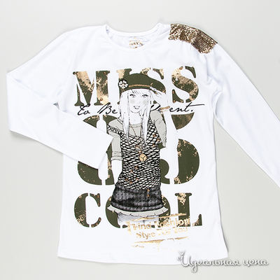 Лонгслив Lorinda, цвет цвет белый