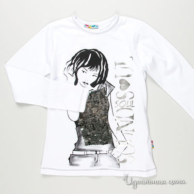 Лонгслив Marry Rose, цвет цвет белый