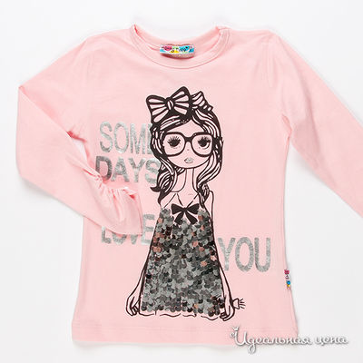 Лонгслив Marry Rose, цвет цвет персиковый