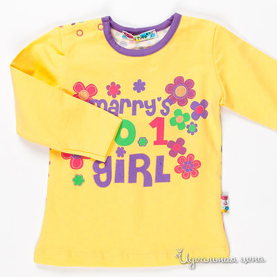 Лонгслив Marry Rose, цвет цвет желтый