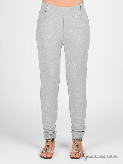 Брюки F5jeans, цвет цвет светло-серый меланж