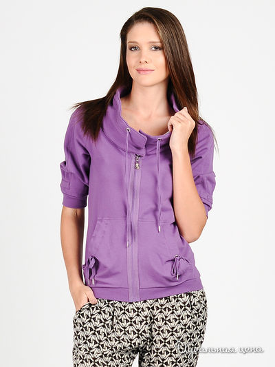 Толстовка F5jeans, цвет цвет пурпурный