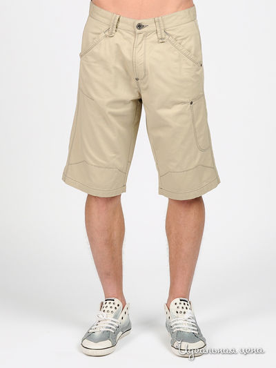 Шорты F5jeans, цвет цвет бежевый