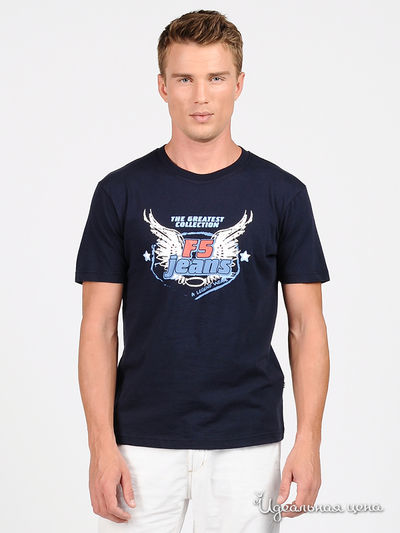 Футболка F5jeans, цвет цвет темно-синий