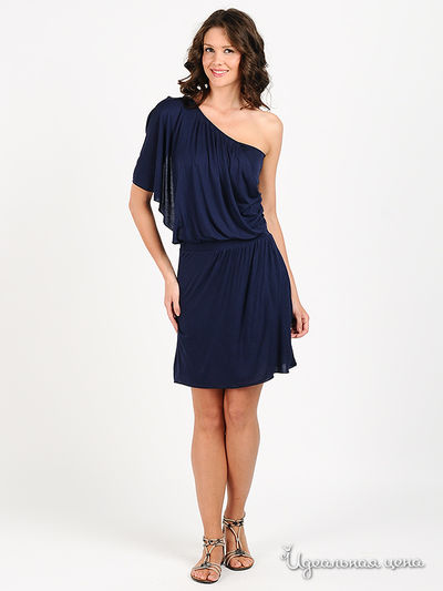 Платье Silvian Heach, цвет цвет синий