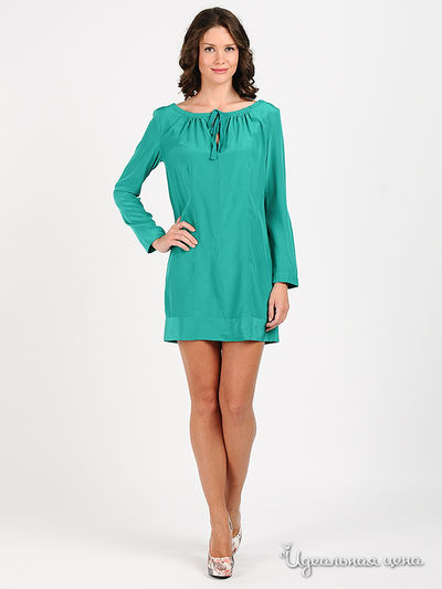 Платье Silvian Heach, цвет цвет малахитовый