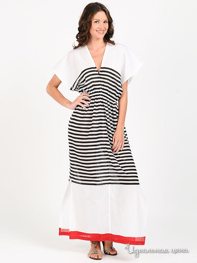 Платье Silvian Heach, цвет цвет черный / белый