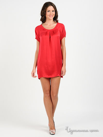 Платье Silvian Heach, цвет цвет вишневый