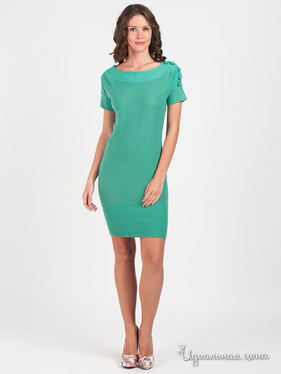 Платье Silvian Heach, цвет цвет зеленый