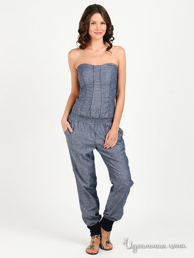 Комбинезон Мультибренд, цвет цвет голубой