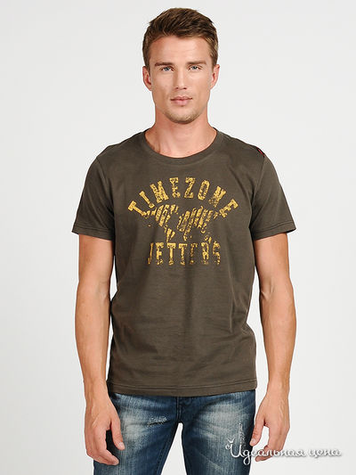 Футболка Мультибренд, цвет цвет хаки