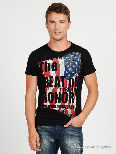 Футболка Мультибренд, цвет цвет черный